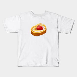 Strawberry Roll Kids T-Shirt